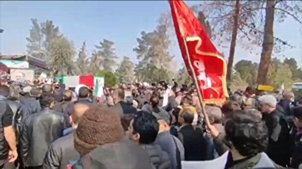 ببینید | عزیز وزارت دفاع ایران، در بهشت زهرا آرام گرفت