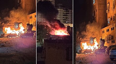 ببینید | آثار اصابت موشک در اسرائیل