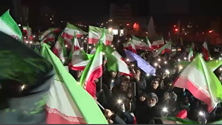 ببینید | میدان داری مردم ایران تا پیروزی