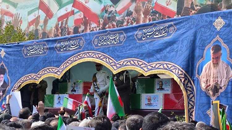 وداع باشکوه با قهرمانان ایران