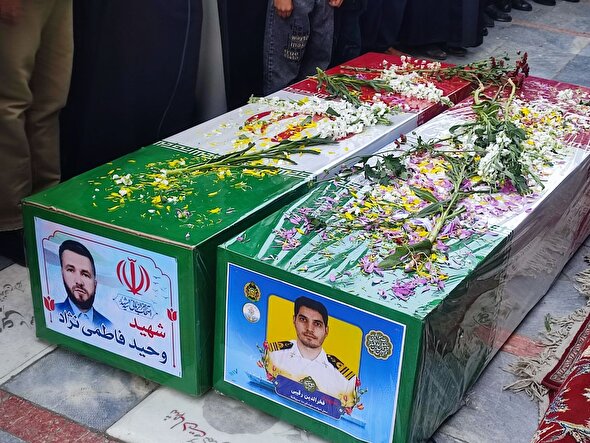 ببینید | بدرقه شهدای وطن بر روی دست البرزی‌ها