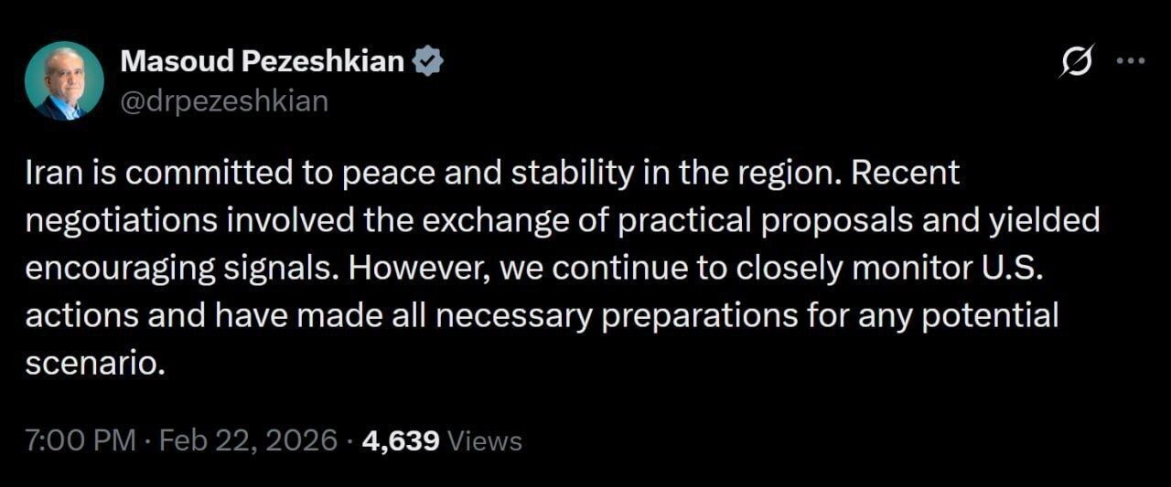 آماده اقدامات احتمالی آمریکا هستیم آماده اقدامات احتمالی آمریکا هستیم