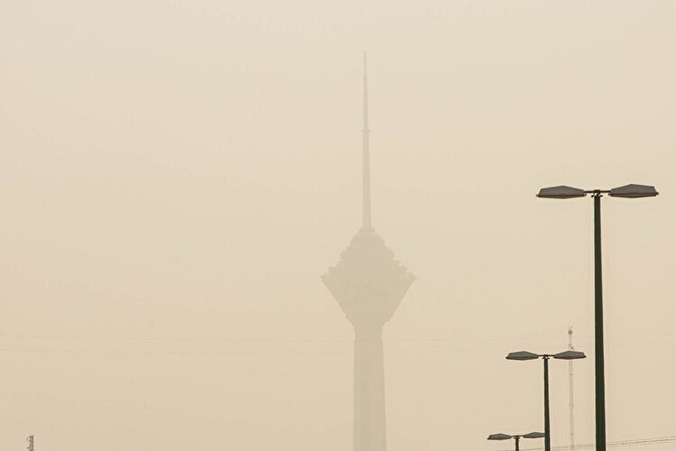 احتمال طوفان گرد و خاک در تهران