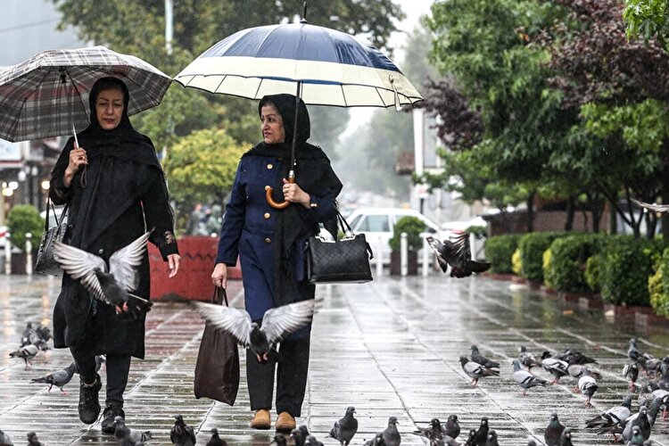 باران و برف در ۶ استان ایران