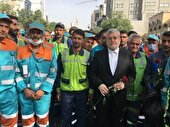دریافت اذن خدمت از امام مهربانی‌ها