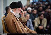 گزارش تصویری | رهبر انقلاب اسلامی در مجلس عزاداری شهادت حضرت امام صادق علیه‌السلام