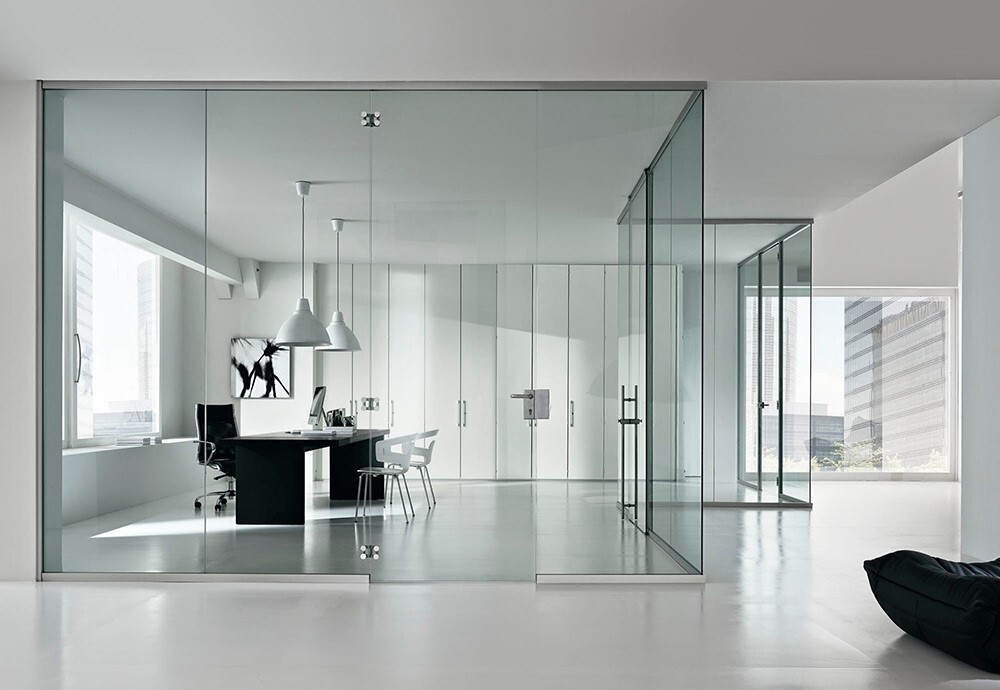 خرید پارتیشن شیشه‌ای از تتراگلس با بهترین قیمت و شرایط خرید اقساطی