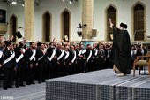 گزارش تصویری | دیدار هزاران نفر از کارگران با رهبر معظم انقلاب
