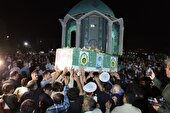 مراسم باشکوه تشییع پیکر شهید استواریکم محمد تنگستانی در عالیشهر