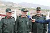 تاکید فرمانده سپاه بر تسریع در طرح تعریض جاده جلفا به کلاله