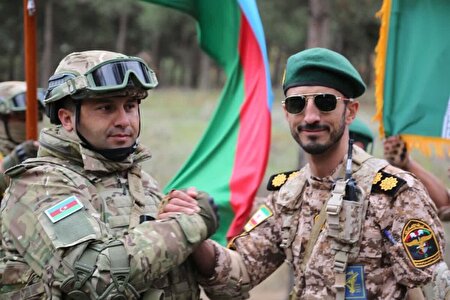 ببینید ا تصاویری جذاب از تمرین رزم تکاوران ویژه نیروی زمینی سپاه و ارتش جمهوری آذربایجان