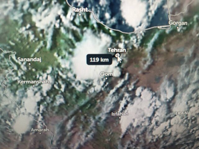 عکس | هشدار هواشناسی نسبت به ورود طوفان تندری به تهران عکس | هشدار هواشناسی نسبت به ورود طوفان تندری به تهران