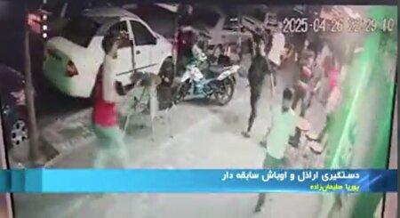 ببینید |  اراذلی که شب گذشته در خیابان پیروزی تهران عرض اندام می‌کردند، تا قبل از طلوع آفتاب دستگیر شدند
