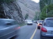 ترافیک نیمه سنگین تا سنگین در محورهای کندوان و هراز