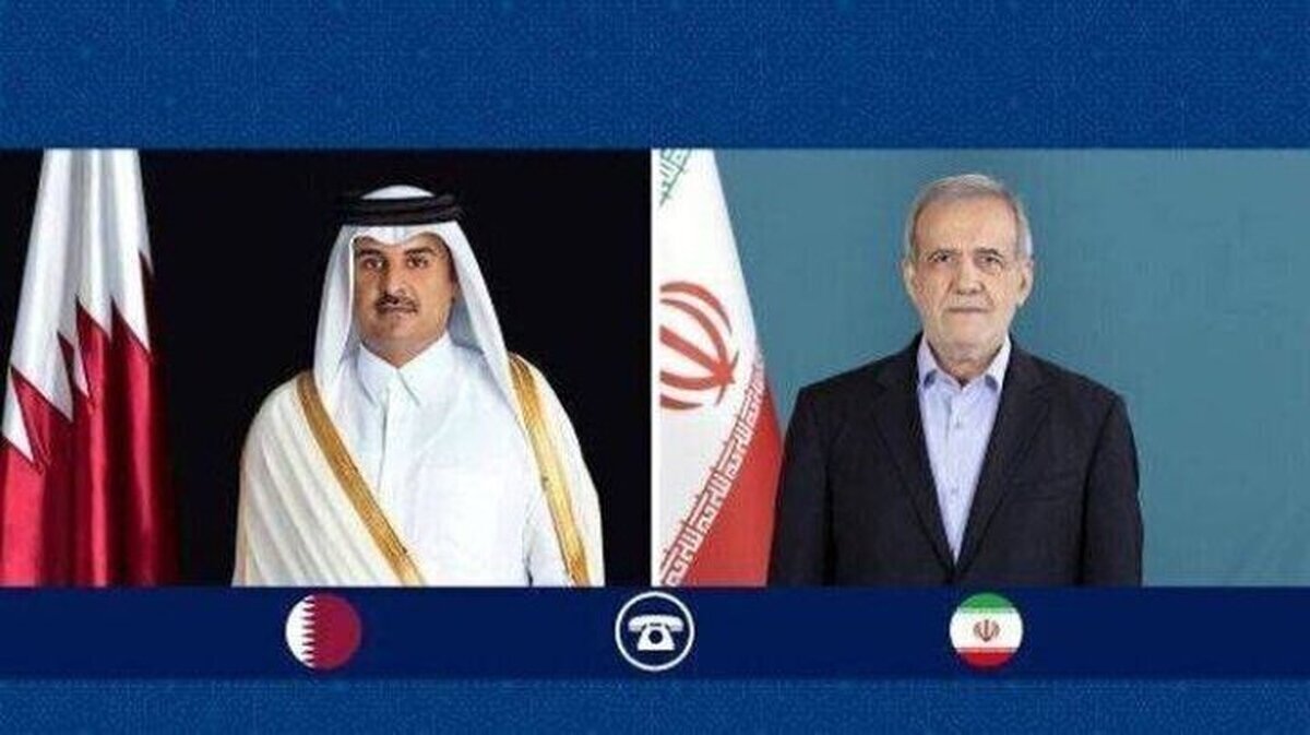 رئیس جمهور کشورمان و امیر قطر در گفتگوی تلفنی بر تلاش مشترک برای توقف جنایات در غزه تاکید کردند.