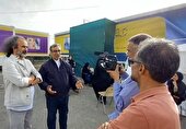 استاندار خراسان رضوی وضعیت خدمت رسانی کاروان نوآوران سلامت در کوهسرخ را بررسی کرد