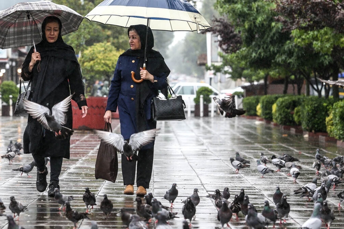 ماندگاری خنکای هوا تا چهارشنبه در تهران | احتمال وقوع توفان تندری