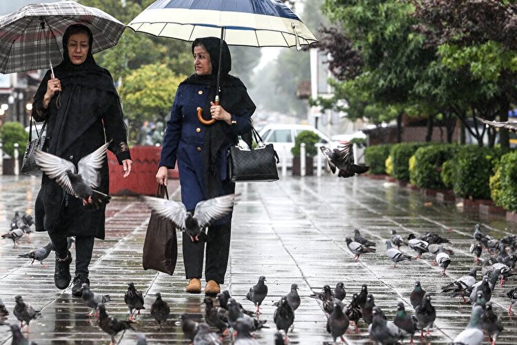 ماندگاری خنکای هوا تا چهارشنبه در تهران | احتمال وقوع توفان تندری