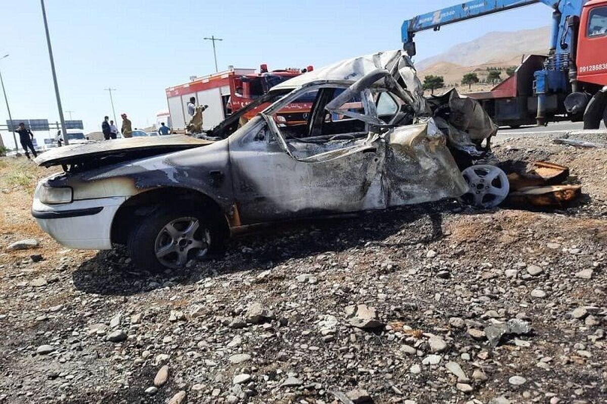 فوت سه نفر بر اثر تصادف رانندگی در جاده نیکشهر به ایرانشهر