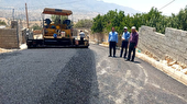 پایان عملیات آسفالت معابر روستای پات پات سرآسیاب یوسفی