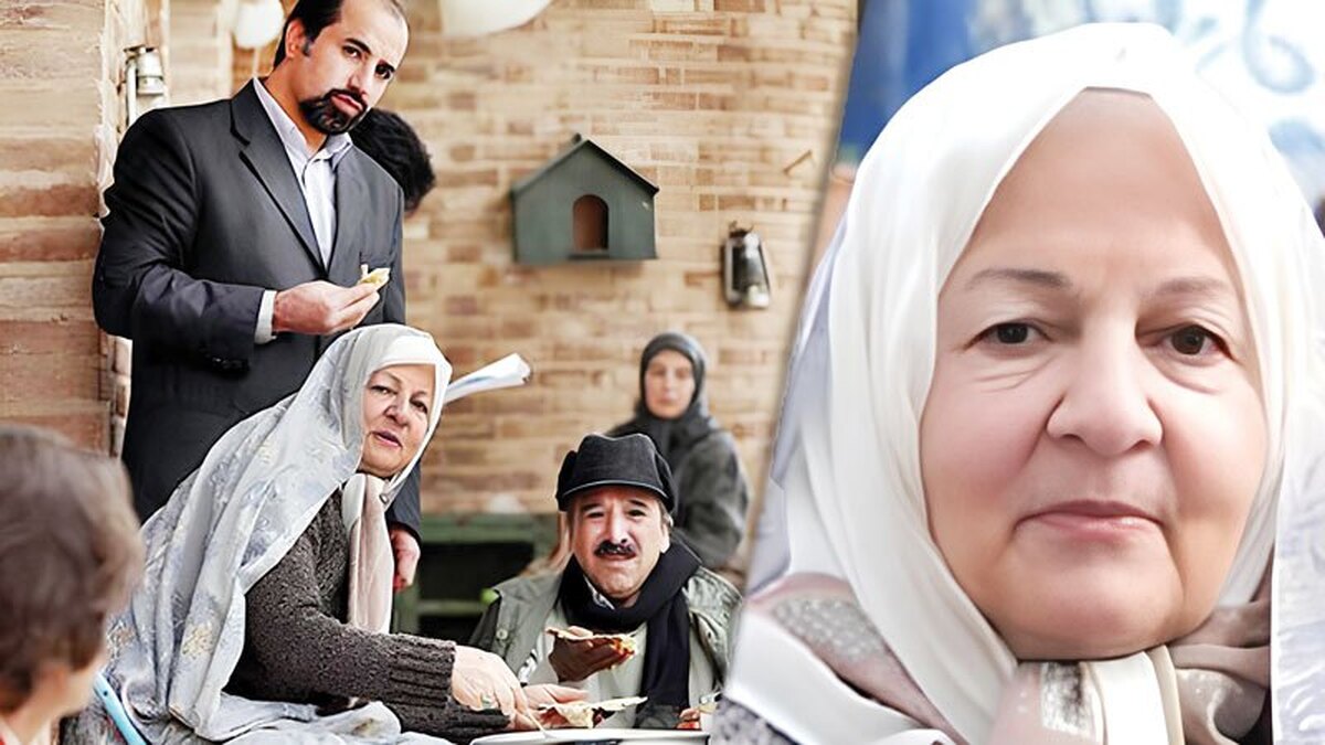 سکانس نخست از مادربزرگ شروع می‌شود که با چادر گلدار و روسری سفید به سر، نمازش را تمام می‌کند. بعد کنار چند سینی می‌نشیند و مشت‌مشت خوراک لازم را برای بچه‌هایش تقسیم می‌کند و شعرمی‌خواند. برگه زردآلو، انجیر و توت‌خشک با دستان او در کیسه‌های دوخته شده با پارچه چلوار قرار می‌گیرد تا خیال مادربزرگ از جیره خوراکی فرزندانش در روزهای موشک‌باران تهران راحت شود. شعر می‌خواند و کار می‌کند.