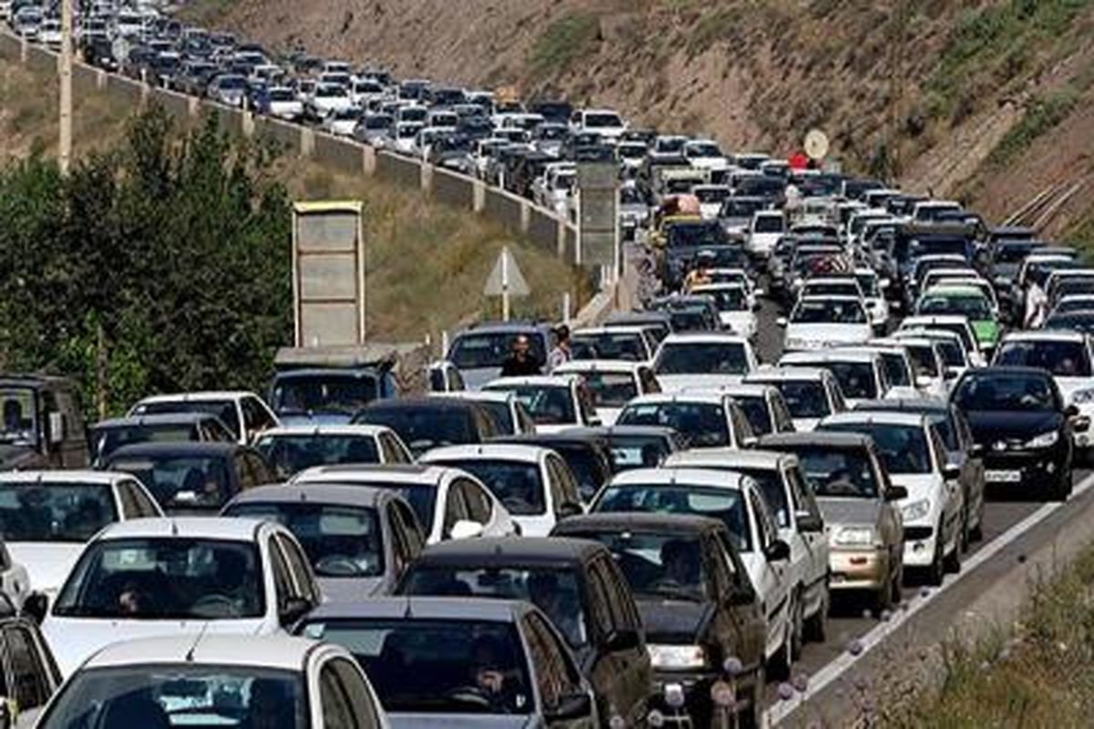 ترافیک نیمه سنگین در محور چالوس | تردد در هراز روان است