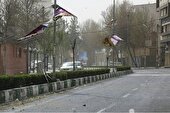 وزش‌ بادهای شدید لحظه‌ای در تهران؛ ۱۴ تا ۲۳ متر بر ثانیه
