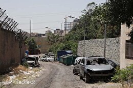 گزارش تصویری | زندان اوین پس از حمله رژیم صهیونیستی