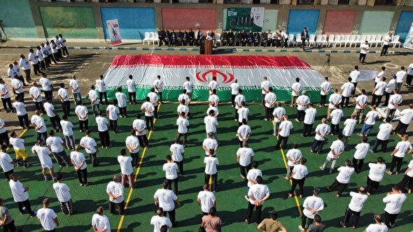 به مناسبت روز المپیک برگزار شد؛ دو همگانی زندانیان در رشت