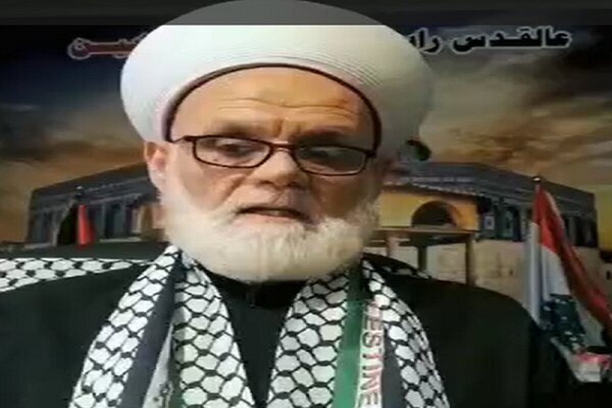 عضو شورای مرکزی علمای فلسطینی گفت: امروز اگر کسی کنار جمهوری اسلامی قرار نگیرد و بی‌طرف بماند، منافق و شریک در این جنایت است.