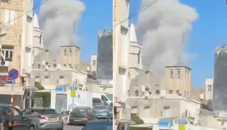 عکس | اصابت موشک‌ های ایران به ۵ پایگاه نظامی اسرائیل