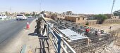 پل راهنمایی و رانندگی با ۷۰ درصد پیشرفت در مسیر تکمیل