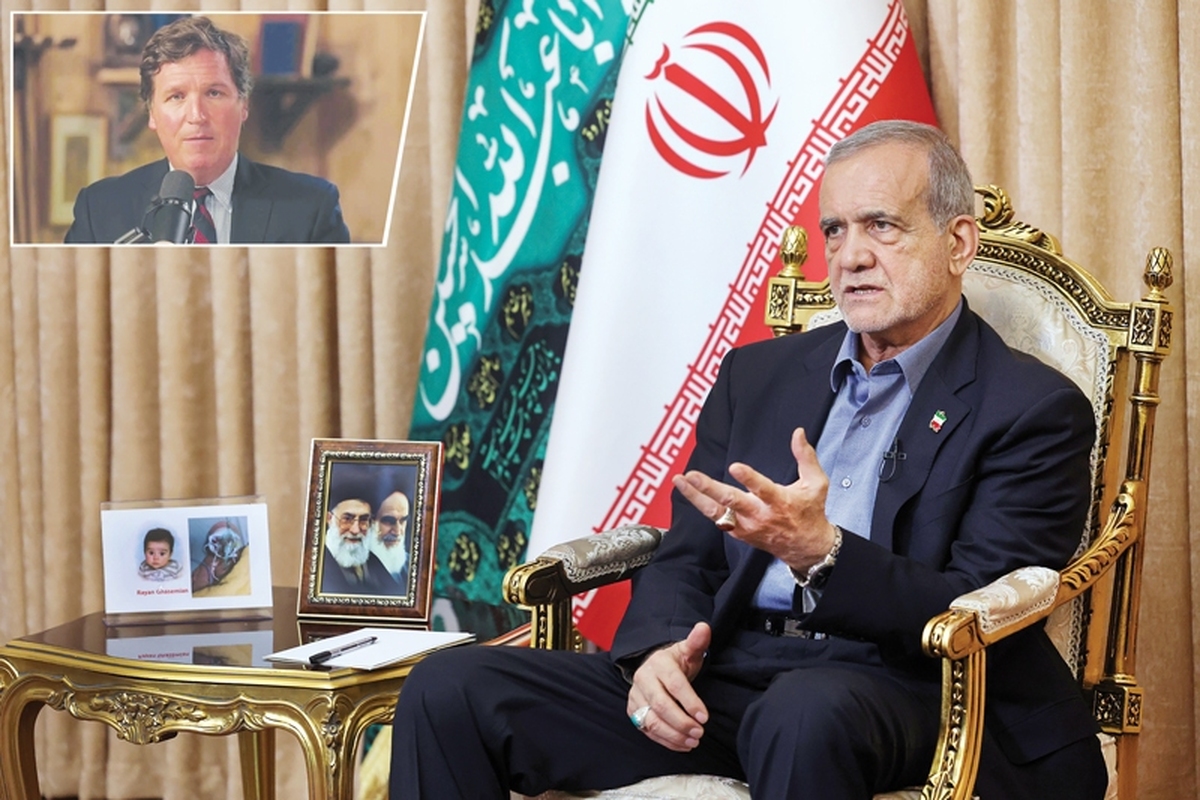 دکتر مسعود پزشکیان در گفت‌وگویی با تاکر کارلسون، خبرنگار آمریکایی مواضع کشورمان درخصوص همکاری با آژانس بین‌المللی انرژی اتمی، جنگ اخیر با رژیم‌صهیونیستی و شرایط ایران برای از سرگیری مذاکرات احتمالی با آمریکا را تشریح کرد.رئیس‌جمهور درپاسخ به سوال اول در ارتباط با جنگ تحمیلی گفت: ما آغازگر جنگ نبودیم و نمی‌خواهیم جنگی ادامه پیدا کند. از روزی که مسئولیت را بر‌عهده گرفتم، شعارم ایجاد وحدت در داخل و برقراری صلح و آرامش با همسایگان و جهان بوده است.