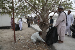 عکس |  حرکت سبز اهالی عورکی برای پاکسازی محیط عکس |  حرکت سبز اهالی عورکی برای پاکسازی محیط