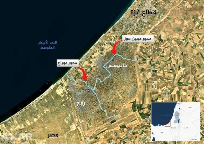 طرح تقسیم خان یونس دروغگویی تلآویو در میز مذاکره را برملا کرد طرح تقسیم خان یونس دروغگویی تلآویو در میز مذاکره را برملا کرد