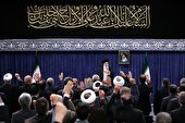 گزارش تصویری | دیدار مسئولان قوه قضائیه با رهبر انقلاب