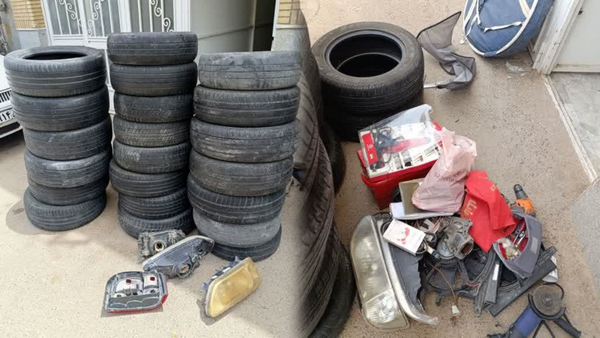 دستگیری سارقان قطعات خودروهای پراید دستگیری سارقان قطعات خودروهای پراید