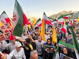 گزارش تصویری | تجمع مردم تهران برای تقدیر از نیروهای مسلح