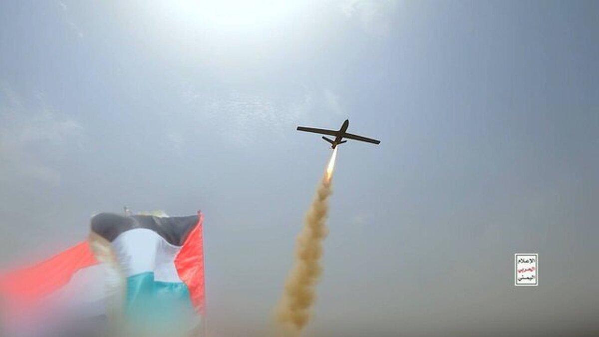 حمله پهپادی یمن به اهداف مهم در فلسطین اشغالی