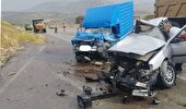۵ کشته و یک مجروح در تصادف محور ایرانشهر به خاش