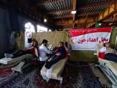 اهدای خون به نیازمندان توسط اعضای داوطلب و همشهریان نیکوکار اشتهارد