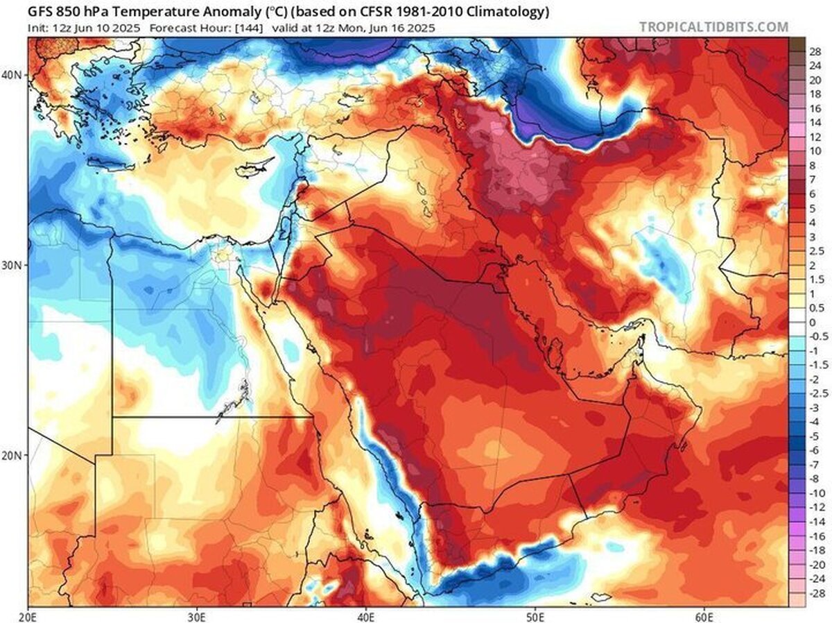 سازمان هواشناسی کشور پیش بینی کرد: در استان‌های زنجان، قزوین، البرز و تهران رشد ابر رگبار و رعد و برق وزش باد و در نقاط مستعد گردوخاک پیش بینی می‌شود.