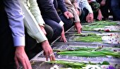 آیین بزرگداشت و گلباران قبور شهدای هفتم تیر در قم برگزار شد