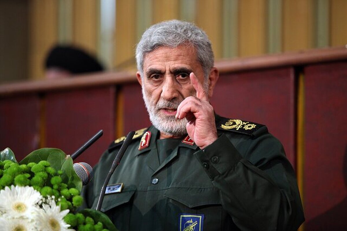 فرمانده نیروی قدس سپاه پاسداران گفت: مسیر حرکت ما با استحکام ادامه دارد: تا اینجا با موفقیت پیش رفته‌ایم و بعد از این هم با موفقیت پیش خواهیم رفت.