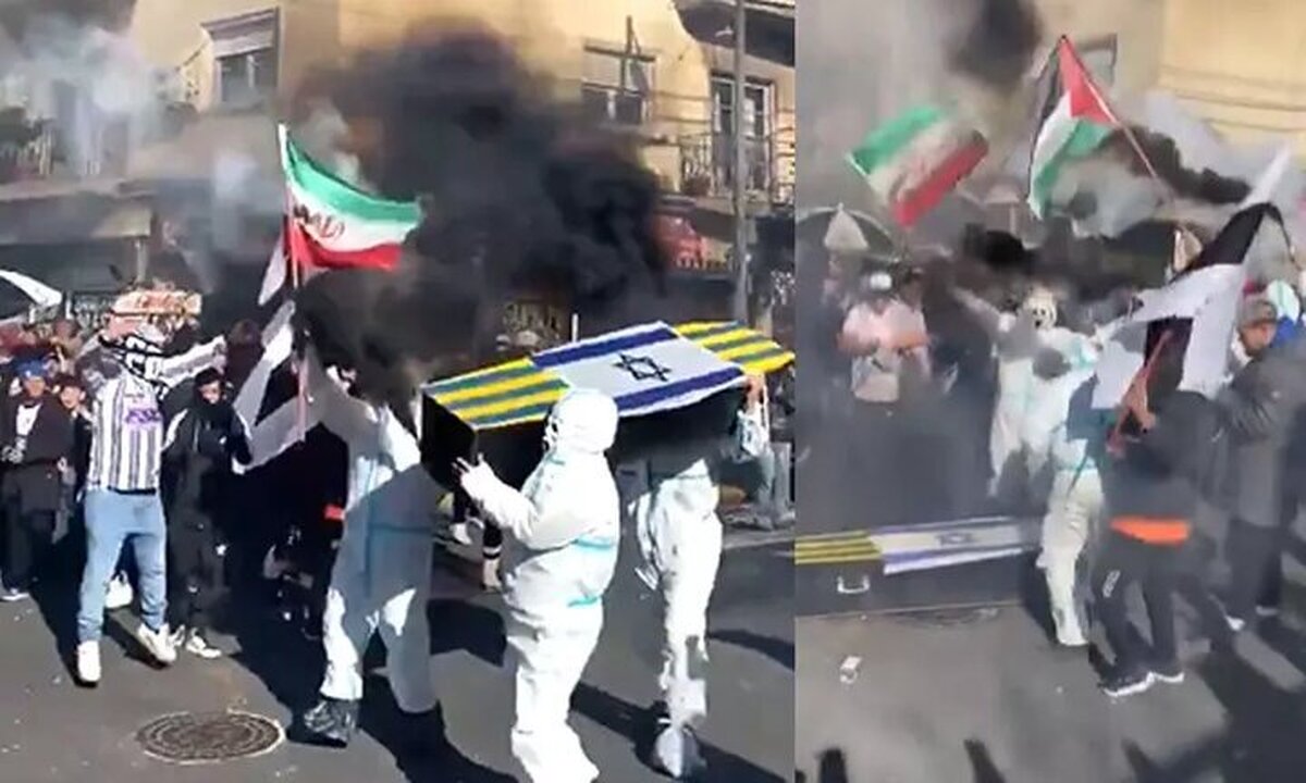 هواداران یک تیم فوتبال در لیگ آرژانتین در آستانه دیدار برابر تیمی دیگر که نماینده یهودیان این کشور محسوب می‌شود، در اقدامی نمادین با اهتزاز پرچم ایران و فلسطین به استقبال این دیدار رفتند.
