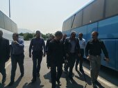 بازدید سر زده از نحوه خدمات رسانی ترمینال مسافربری شهید کلانتری به زائرین اربعین حسینی (ع)