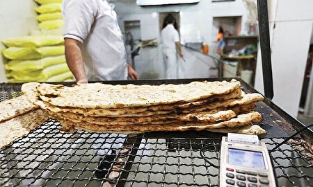 نان در تنور گران‌فروشی