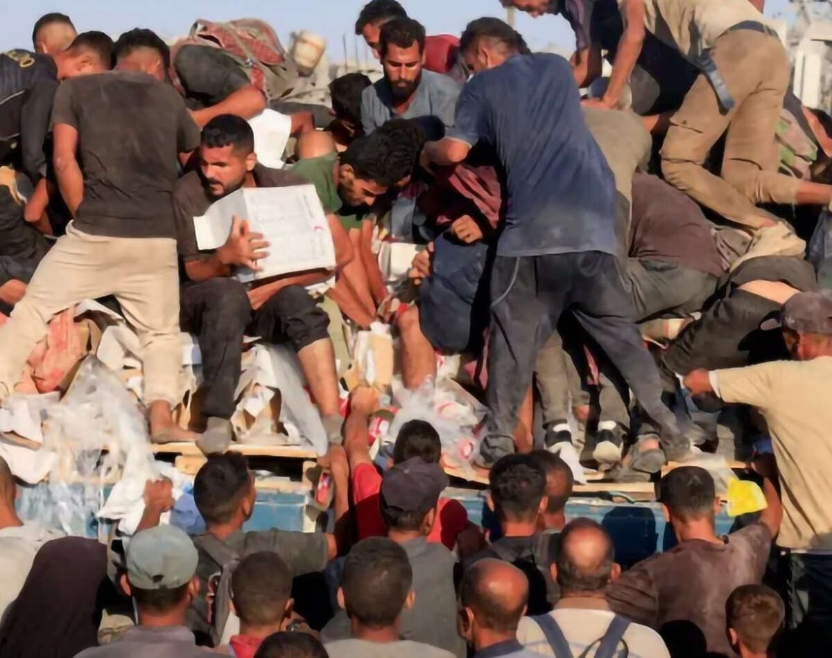 شهادت ۲۰ نفر براثر واژگونی کامیون در غزه