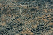 عکس ا تصاویر هوایی از میزان تخریب رژیم صهیونیستی در غزه