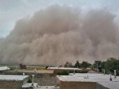 آماده‌باش هلال احمر برای مقابله با توفان شن در ۳ استان